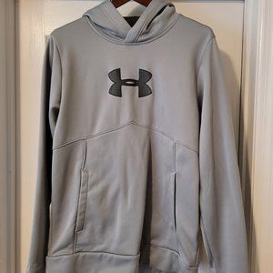 Under Armour Mens Hoodie, Gray, Large